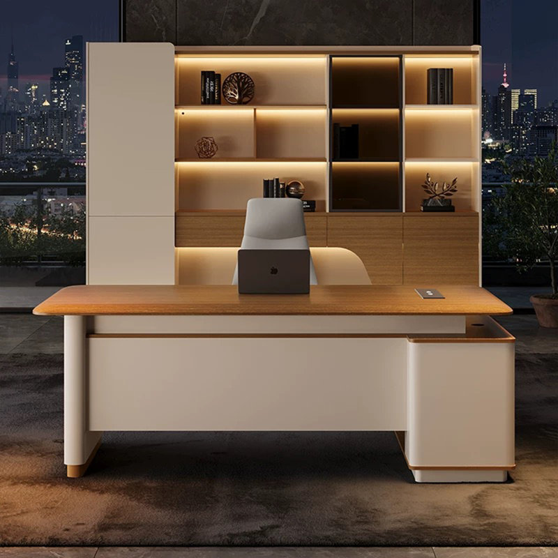 Bureau en L 78,74 po, H 29,53 po x l 78,74 po x P 62,99 po