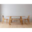 Isometric Oak Dining Table-526672079