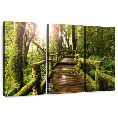 Passerelle Lilie Mossy Forest