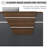 78.74-Inch Vintage Front Desk with Lockable Drawers, Perfect for Reception or Computer Use