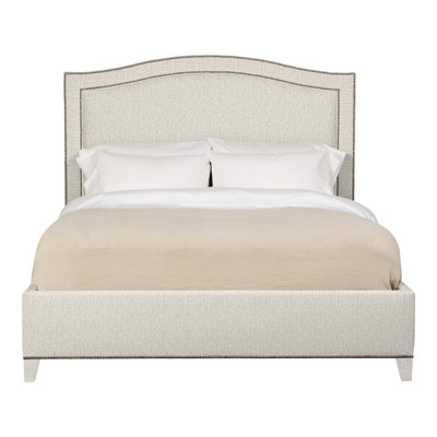 Caroline/Casey Queen Upholstered Low Profile Panel Bed
