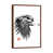 Classic Brown Wood Framed