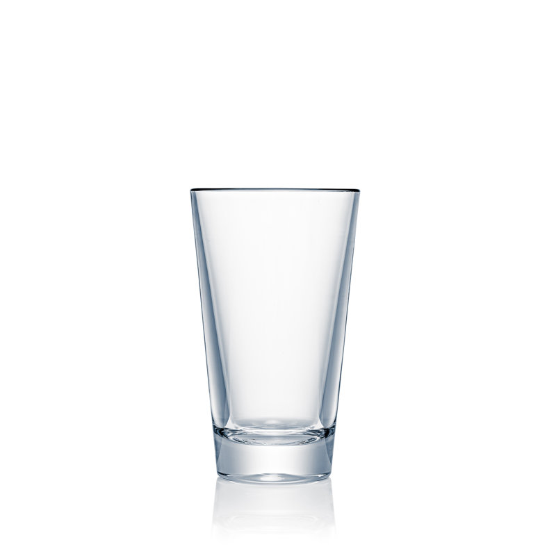 Verre mélangé en plastique polycarbonate DESIGN STRAHL, 14 oz