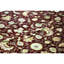 Hand Knotted Area Rug in Wine And Taupe