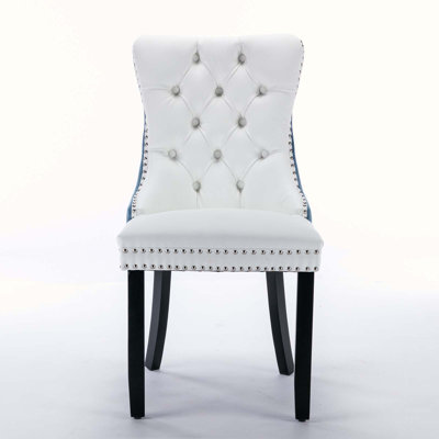Geddy 20'' H Tufted Velvet Upholstered Side Chair