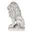 Mansfield Manor Lion Looking Right Sentinel Statue