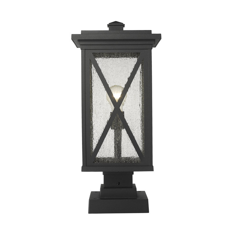 Luminaire suspendu à 1 lumière Thorpe, H 21,25 po x l 9,5 po x P 9,5 po
