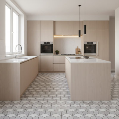 12" x 12" Straight Edge Natural Stone Mosaic Sheet Wall Floor Use Tile