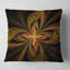 Motif de fleur coloré fractal - coussin imprimé abstrait-29604100-29604103