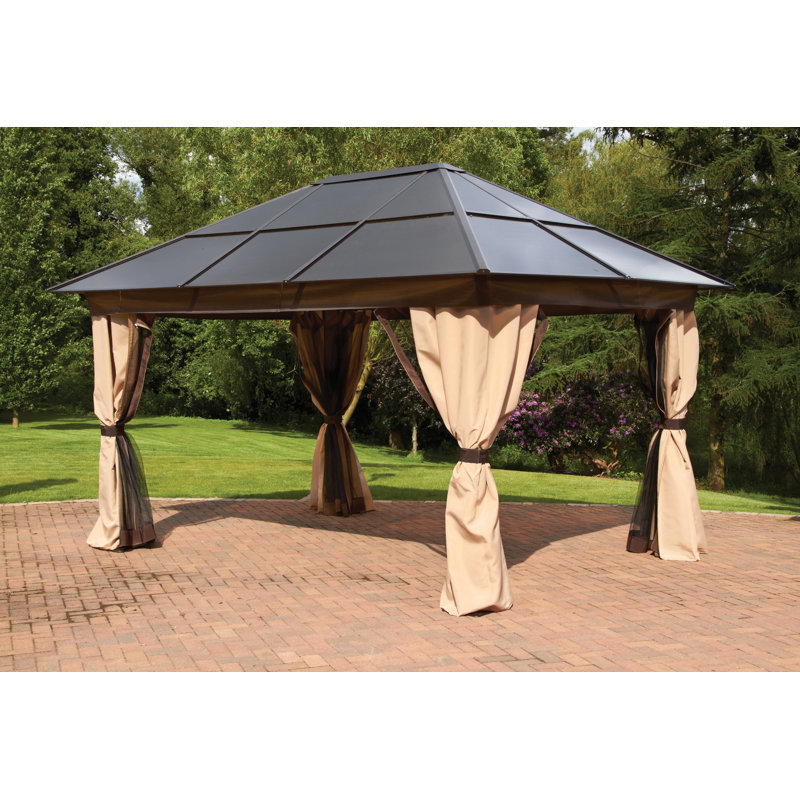 Carreiro 3m x 4m Polycarbonate Gazebo