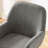 Rayshawn 22.83" W Linen Swivel Dining Chair-503307363