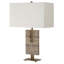 Lampe de table en travertin nazema
