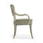 Fauteuil en tissu à dossier bas Ampney