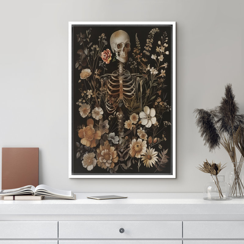 «Moody Gothic», Blanc, H 36 po x l 24 po