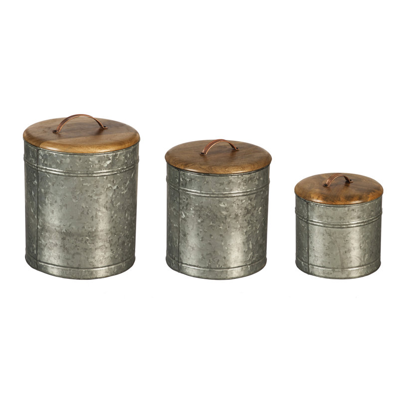 Metal Canister - Set of 3