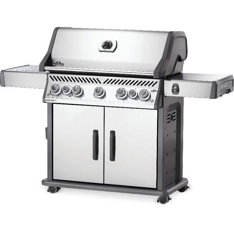 Barbecue au gaz avec brûleurs infrarouges arrière et latéraux Napoleon Rogue® 625 SE, Gaz naturel