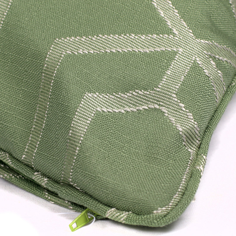 Camberwell Geometric Square Throw Cushion With Filling, Graphite, 43cm H x 43cm W x 15cm D