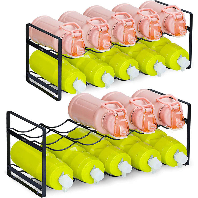 Daffne Tabletop Wine Bottle Rack in Black