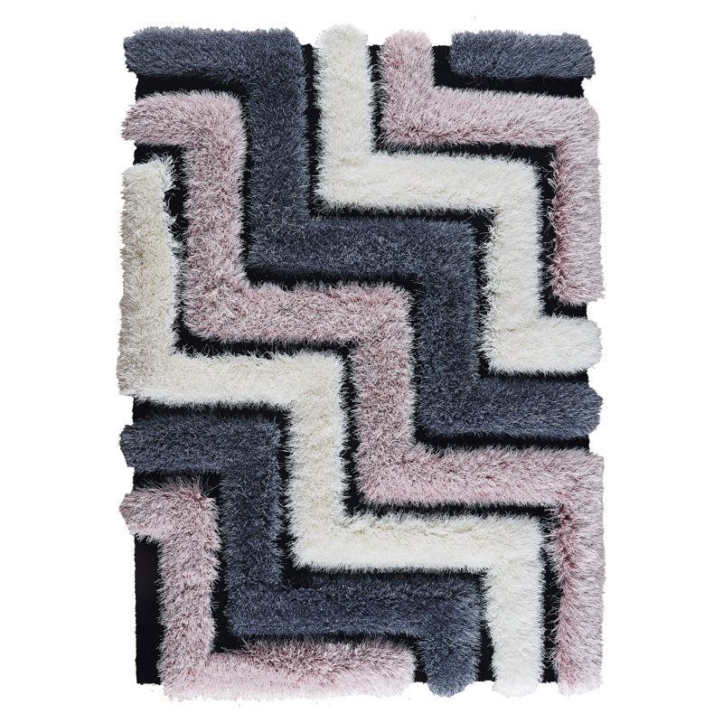 Barrelville Geometric Indoor Rug, Rectangle 8' x 10'