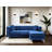 Tetouan Velvet Microsuede Sofa Chaise-1444938049