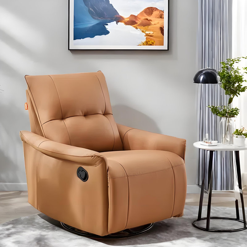 Simple fashion sofa quality home lazy recliner, Brown