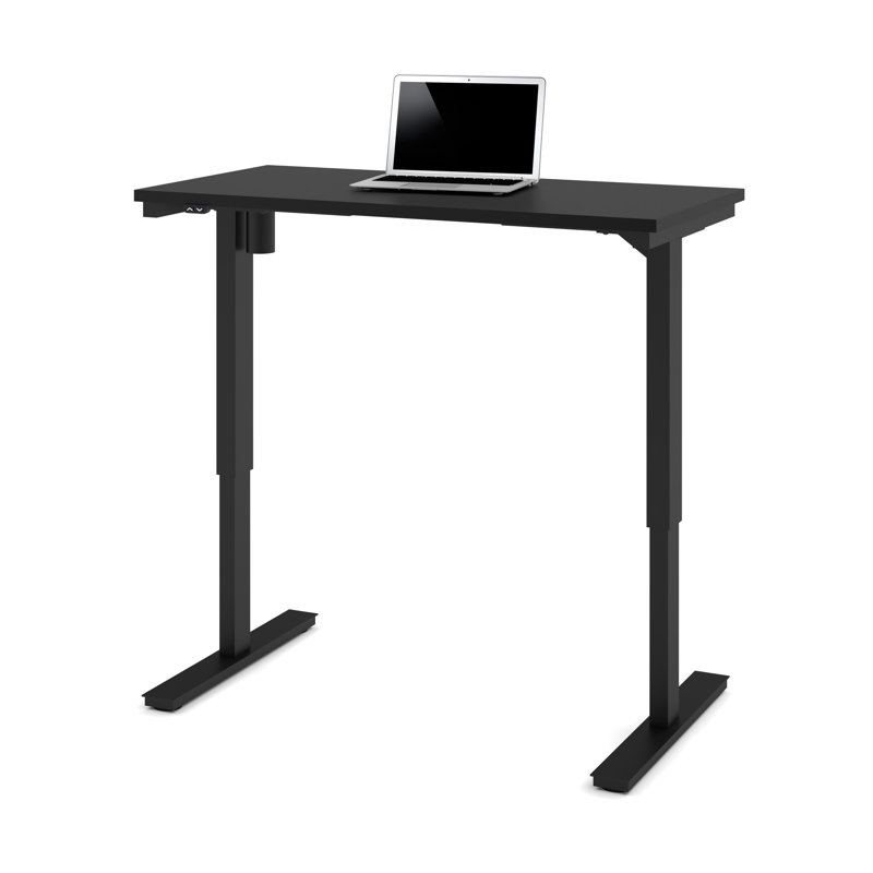 Bureau pour travailler debout, H 45 po x l 48 po x P 24 po, Noir