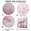 «Pink Cherry Blossom Romantic Impression III», art mural sur toile traditionnel rose-441796263-441796261-441796267
