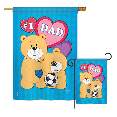 Double Sided Polyester Animal Flag Set