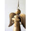  Cintre de porte Angel avec croix - finition laiton antique