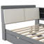 Lit plateforme en bois avec lit gigogne, tablettes et tête de lit-1311661572-1311661577