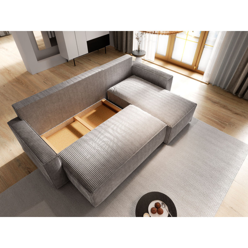 Shanett 3 Seater Sofa Bed, Yellow