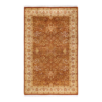 Classic One-of-a-Kind 4'7" X 7'5" Hand Knotted Area Rug