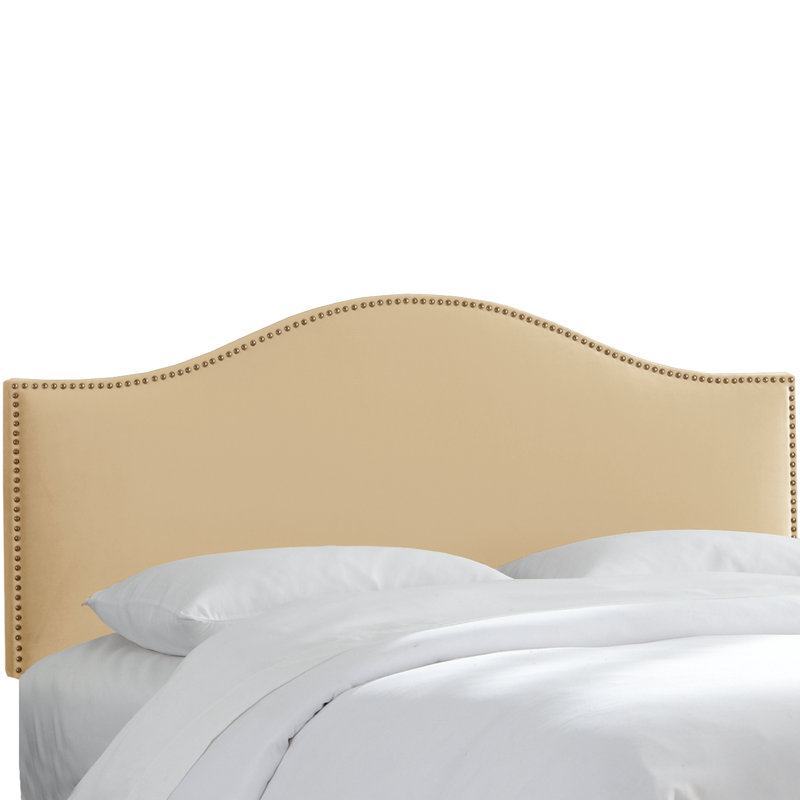Brighton Upholstered Headboard, King, Classic Pool Performance Velvet