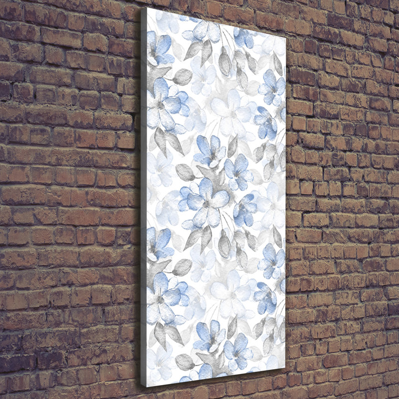 Floral Pattern - Wrapped Canvas Print