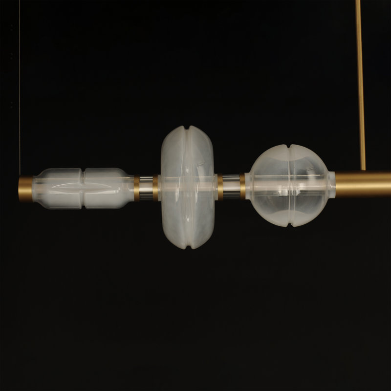 Gusto 1 - Light LED Pendant, Gold, Cloud White/Fog