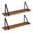 Mcmartin 2 Piece Bracket Shelf