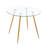 Jodell Glass Top Four Leg Dining Set-1953126113