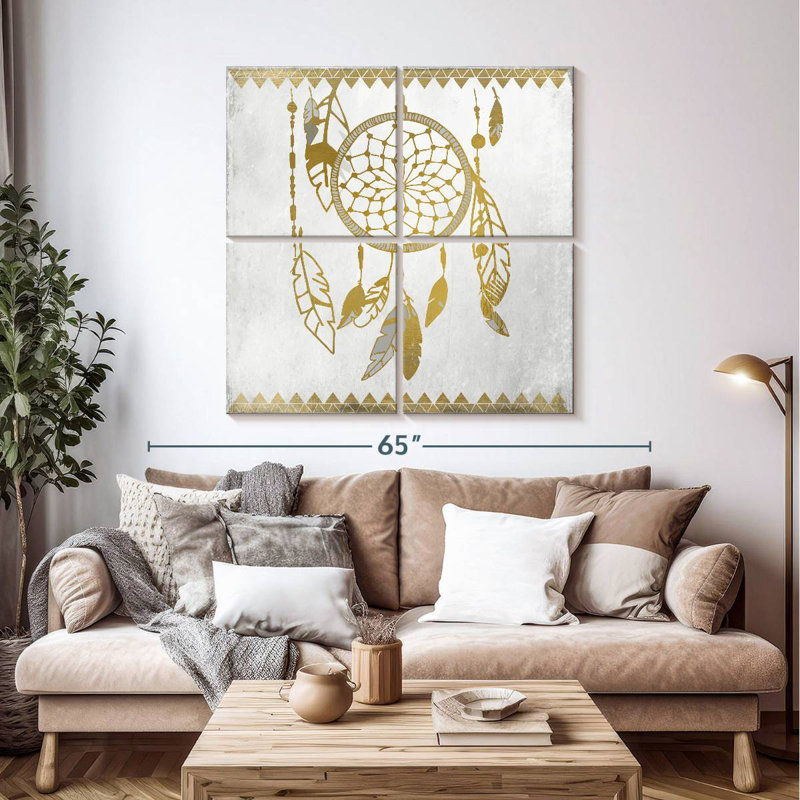 Kerner Dreamcatcher I, 45" H x 45" W