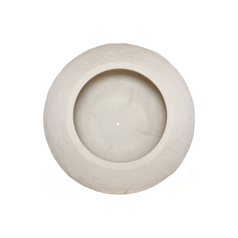 Aera Planter, Wide, Off White, Large