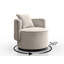 Bernella Upholstered Swivel Armchair-265139756