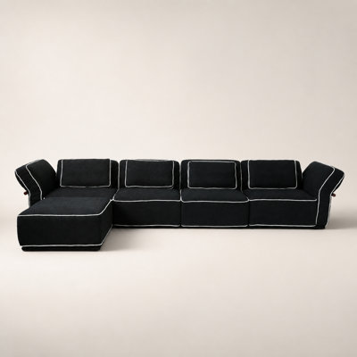 Adonia Penrith Upholstered L-Shaped Sectional Reversible