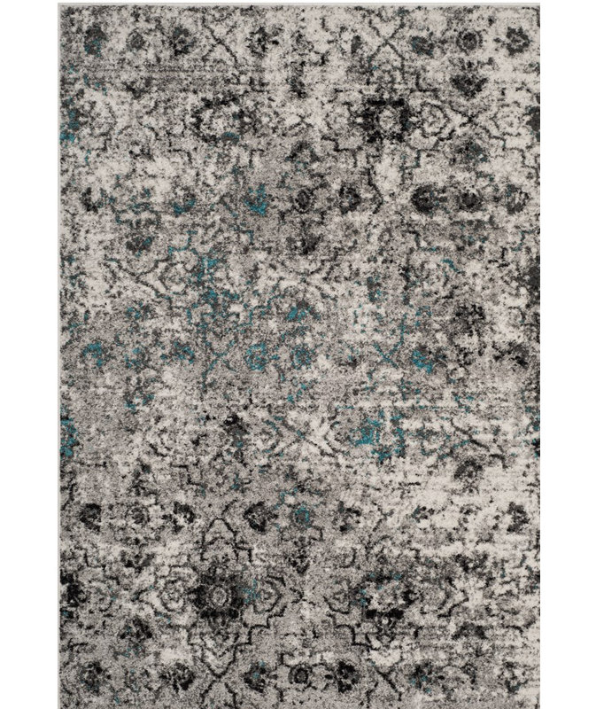 Olius Performance Abstract Rug, Rectangle 3' x 5'