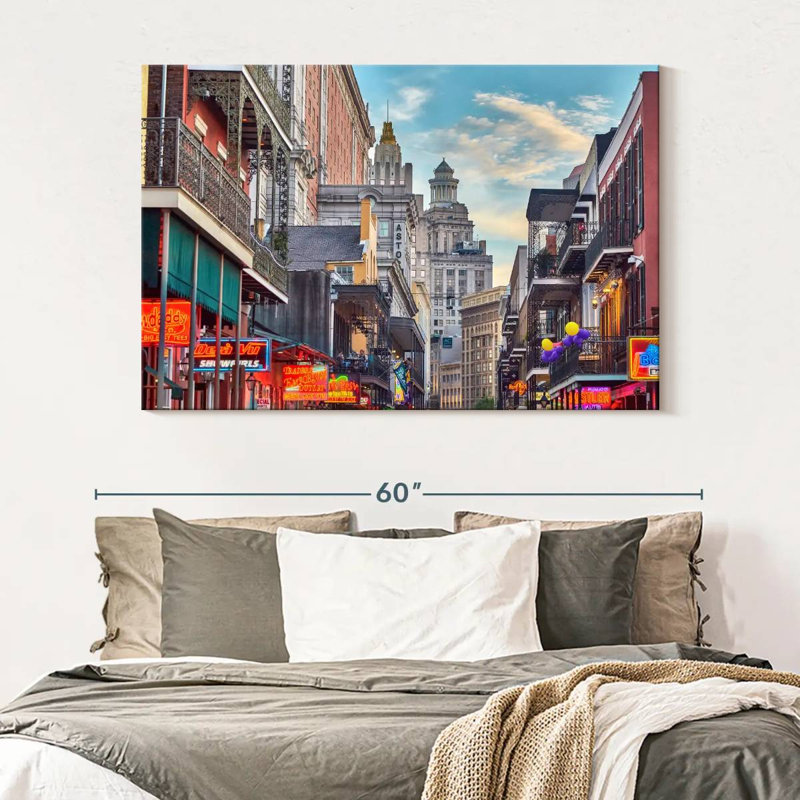 Ravi Bourbon Street Bars, 34" H x 51" W