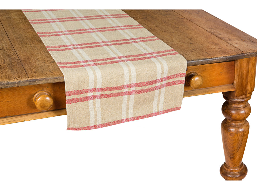 Frampton Cotterell Linen Table Runner Gracie Oaks 