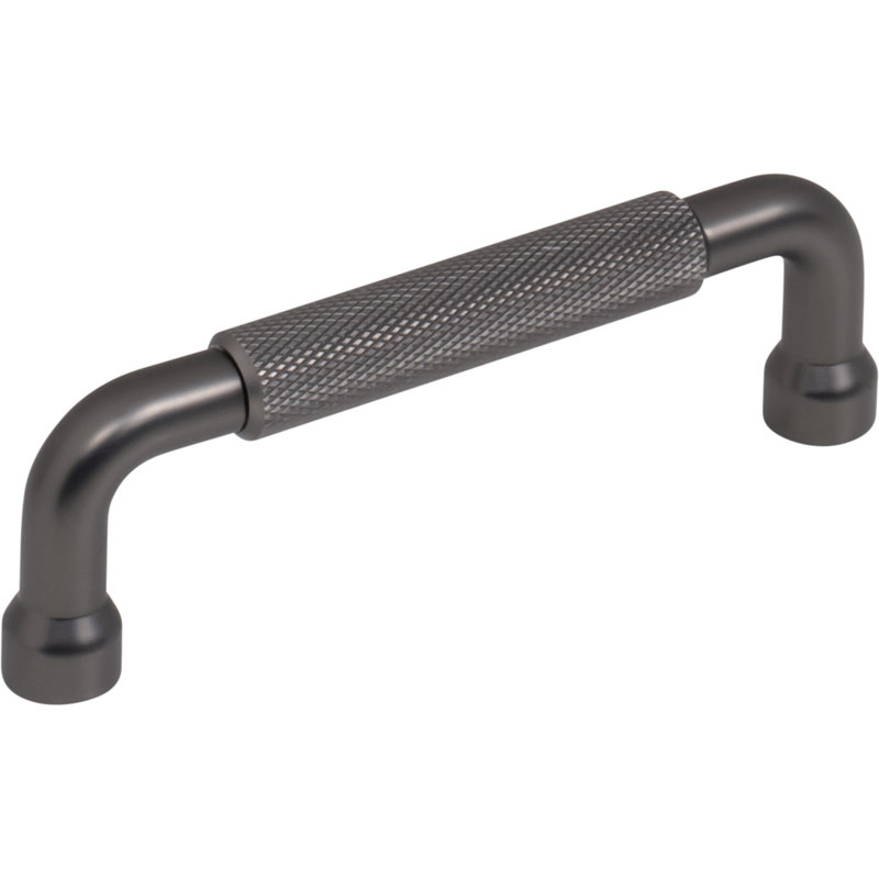 Garrison Bar Pull, Antique Gray, 3 3/4" Center To Center