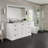 Didomenico 60"W X 22"D Bathroom Vanity With White Carrara Quartz Countertop And Undermount Porcelain Sink-375999512