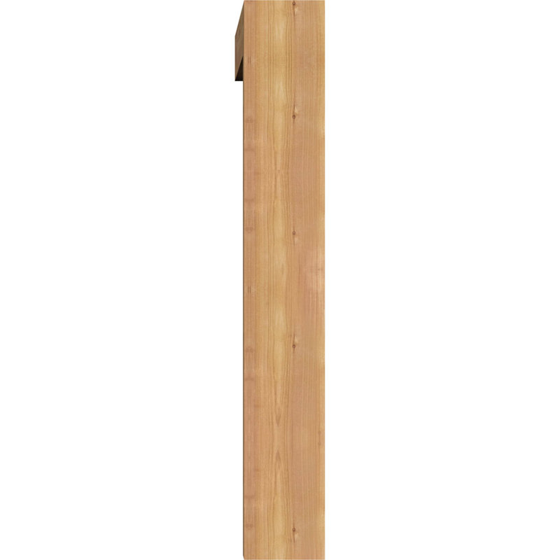 Support Funston Block avec support décalé, 38 x 30, Cèdre rouge occidental de l 5 1/2 po (lisse)