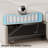 Rafael Armless Double Seat Module Pullout Sofa Bed Module For Modular Sectional Sofa-416916154