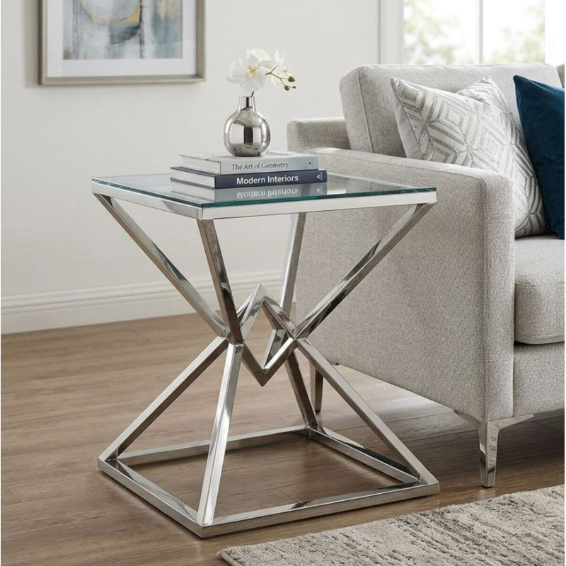 Table d'appoint Seattle, Argent