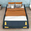 Lit plateforme double avec rangement Akkie-475381332